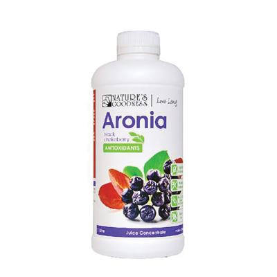Nature's Goodness Aronia Juice (Black Chokeberry) Concentrate 1L
